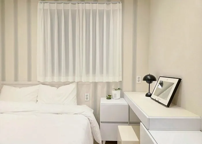 Appartement New오픈특가ㅣ광안해변1초ㅣ6인숙소ㅣ광안대교ㅣ드론쇼ㅣ짐보관ㅣ주차가능